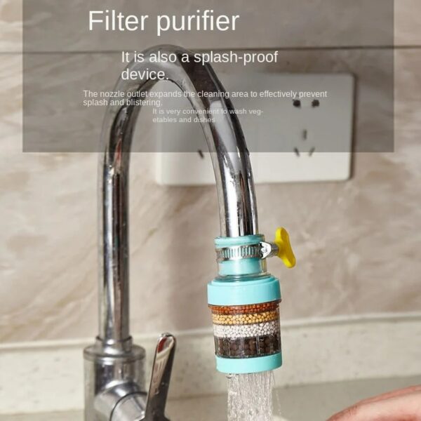 6 Layers Universal Kitchen Faucet water filter purifier