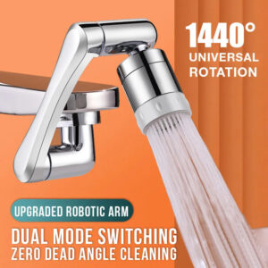 Aerator Faucet extender Mechanical Robotic arm faucet