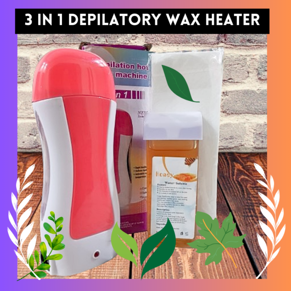portable depilatory wax heater
